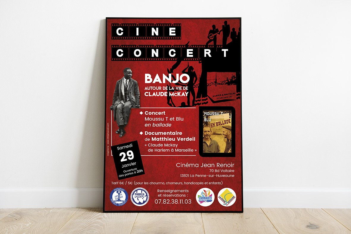 Affiche cine concert